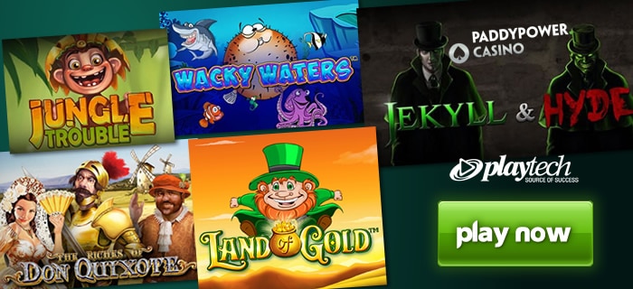 Five Playtech Slots Added Paddy Power Casino