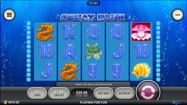 Great Blue Slot Review