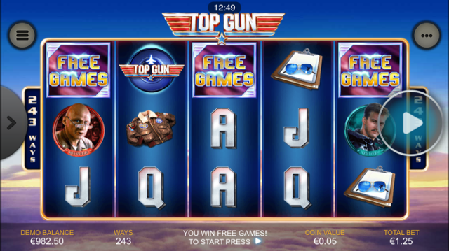 Top Gun Slot Review