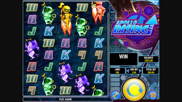 apollo rising slot review