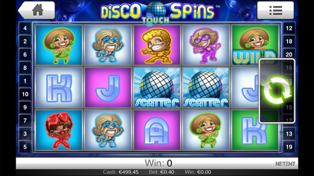 disco spins slot review