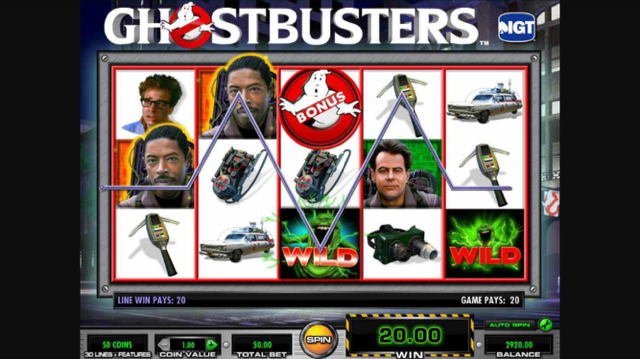 ghostbusters slot review