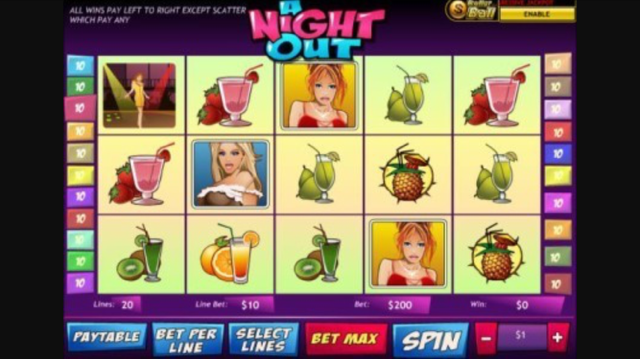 a night out slot review