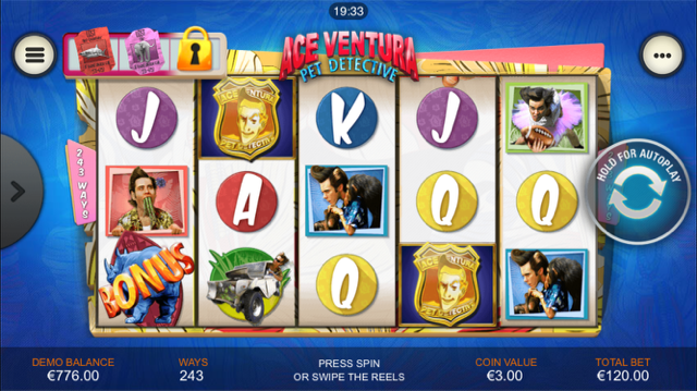 ace ventura pet detective slot review
