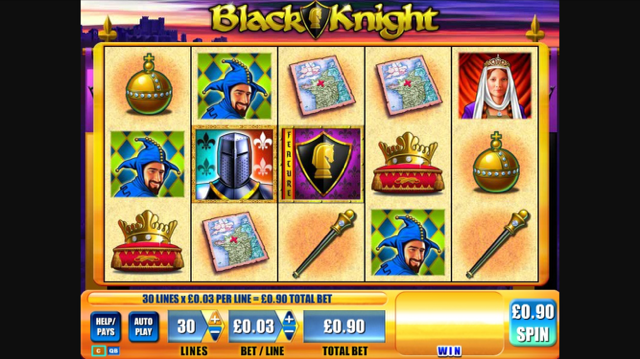 black knight slot review