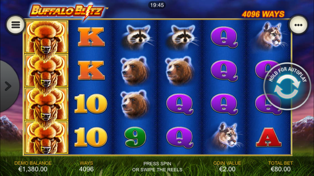 buffalo blitz slot review