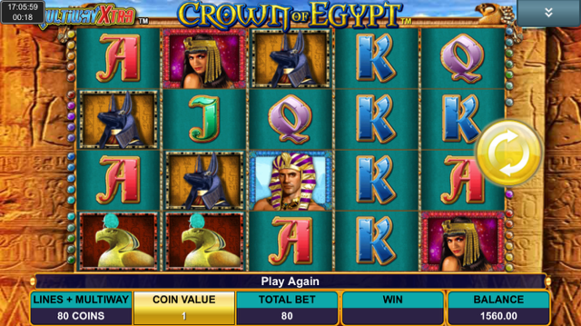 crown of egypt slot review