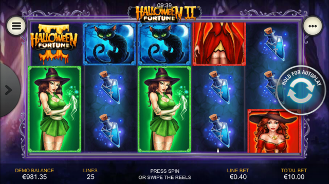 halloween fortune ii slot review