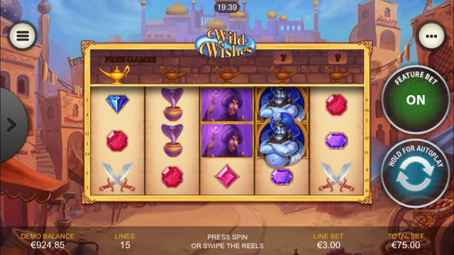 wild wishes slot review