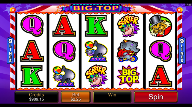 big top slot review