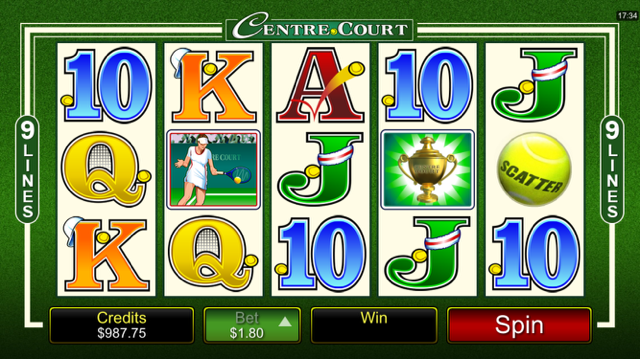 centre court slot review