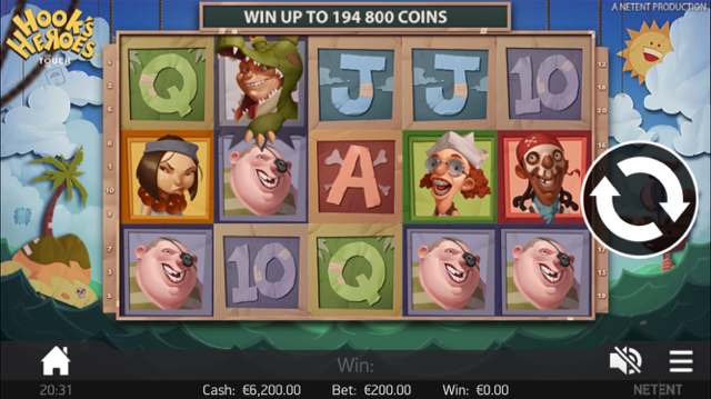 hooks heroes slot review