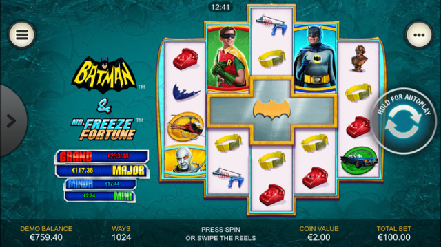 Batman & Mr Freeze Fortune Slot Review