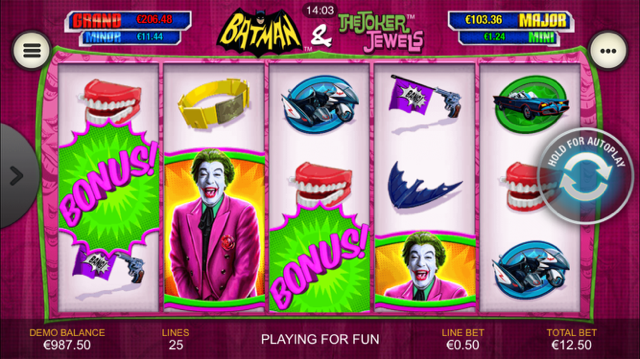 Batman & The Joker Jewels Slot Review