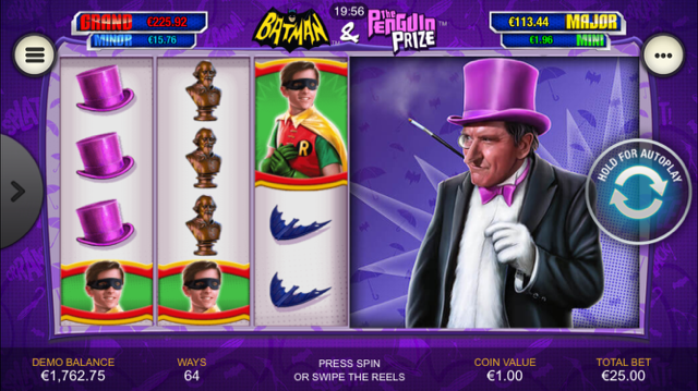 Batman & The Penguin Prize Slot Review