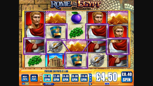 Rome & Egypt Slot Review