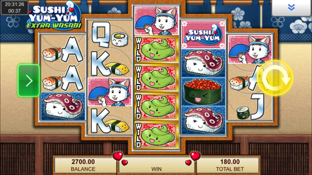 Sushi Yum Yum Extra Wasabi Slot Review