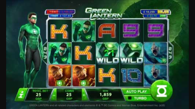 Green Lantern Slot Review