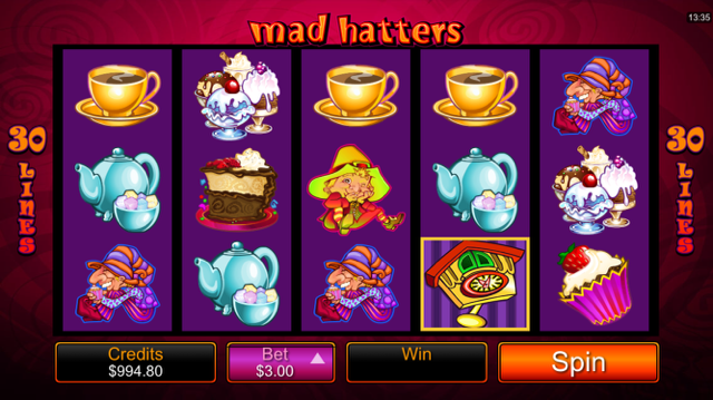 Mad Hatters Slot Review