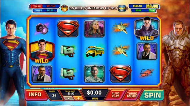 Man Of Steel Slot Review