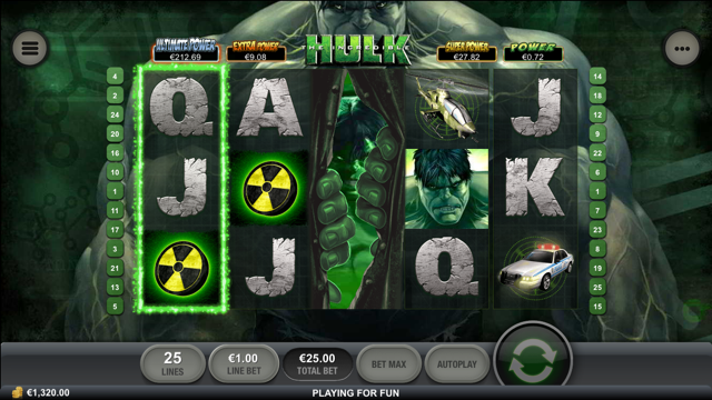 Incredible Hulk Slot Review