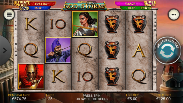 Age of the Gods God of Storms Slot Review