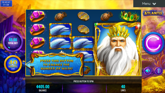 King of Atlantis Slot Review