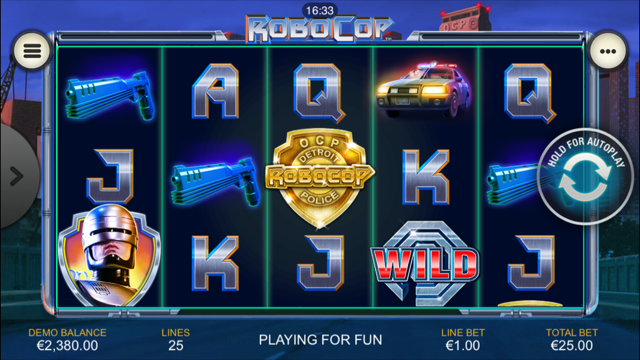 Robocop Slot Review