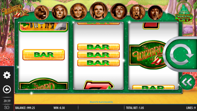 Wizard Of Oz Road To Emerald City Slot Review