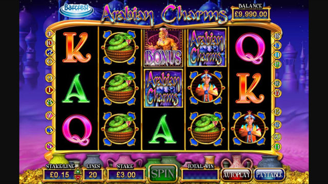 Arabian Charms Slot Review