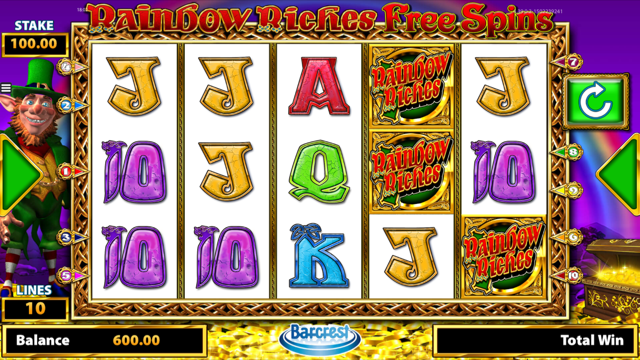 Rainbow Riches Free Spins Slot Review