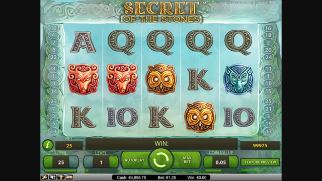 Secret Of The Stones Slot Review