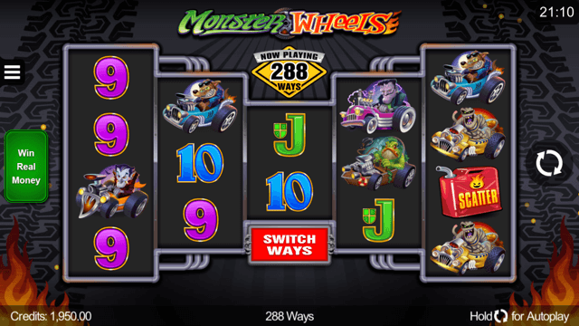 Monster Wheels Slot Review