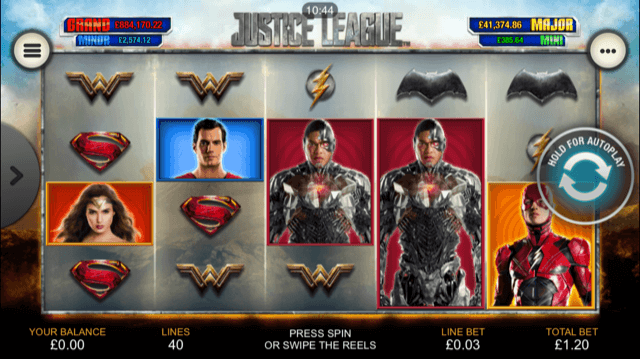 Justice League Slot Review
