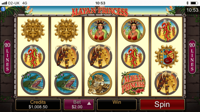 Mayan Princess Slot Review