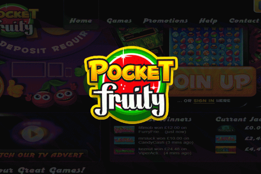 pocket fruity casino welcome bonus