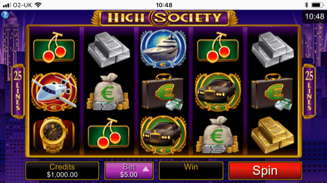 High Society Slot Review