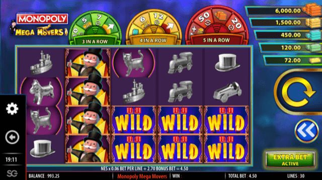 Monopoly Mega Movers Slot Review