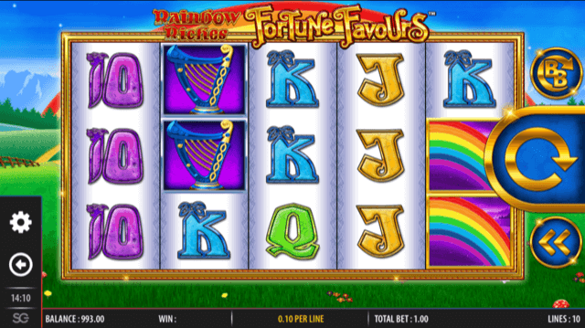 Rainbow Riches Fortune Favours Slot Review