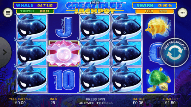 Great Blue Jackpot Slot Review
