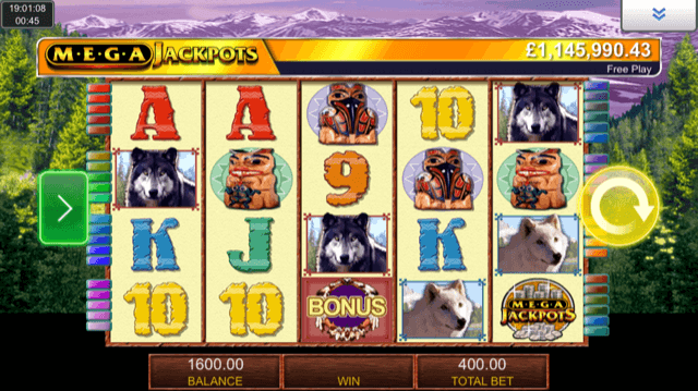 Wolf Run Mega Jackpots Slot Review