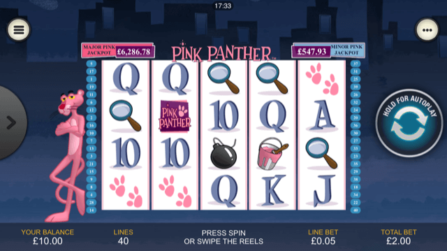 Pink Panther Slot Review