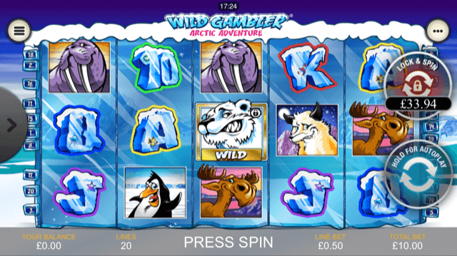 Wild Gambler Arctic Adventure Slot Review